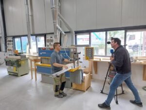 Bryan Jonker leerling RTC Bouw/Timmerindustrie Nieuwleusen