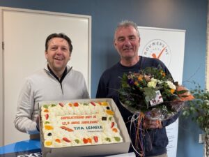 Gerard Wolfkamp uit Broekland 12,5 jaar in dienst TIFA Lemele